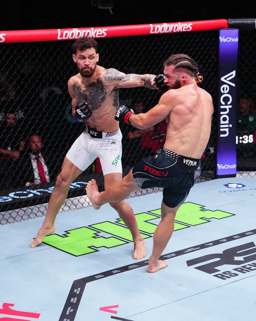 Ruffy saiu vitorioso no UFC 325 (Foto: Reprodução Instagram UFC)