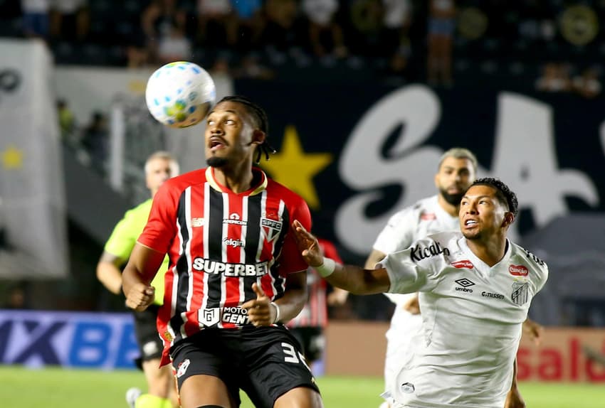 Santos x São Paulo - 2ª rodada do Brasileirão