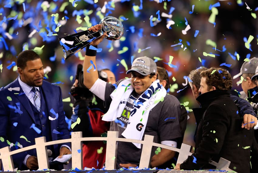 O Seattle Seahawks foi campeão do Super Bowl XLVIII sobre o Denver Broncos (Foto: Rob Carr/Getty Images/AFP)