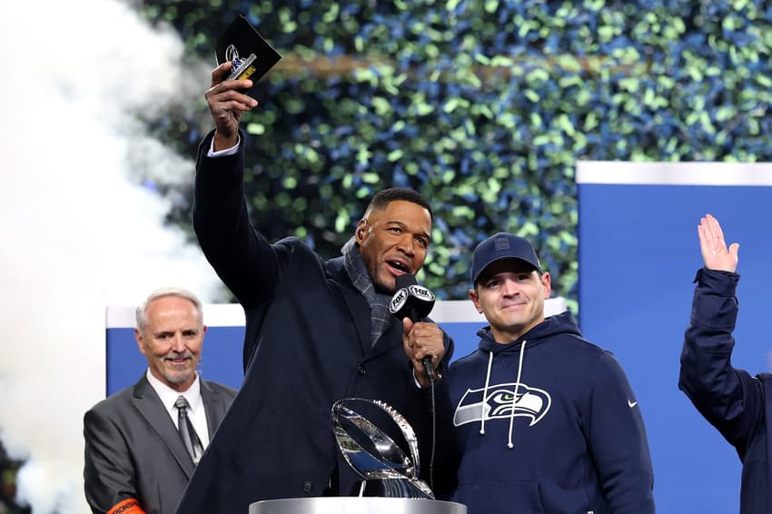 O Seattle Seahawks será o representante da NFC no Super Bowl LX (Foto: Steph Chambers/Getty Images/AFP (Photo by Steph Chambers / GETTY IMAGES NORTH AMERICA / Getty Images via AFP)