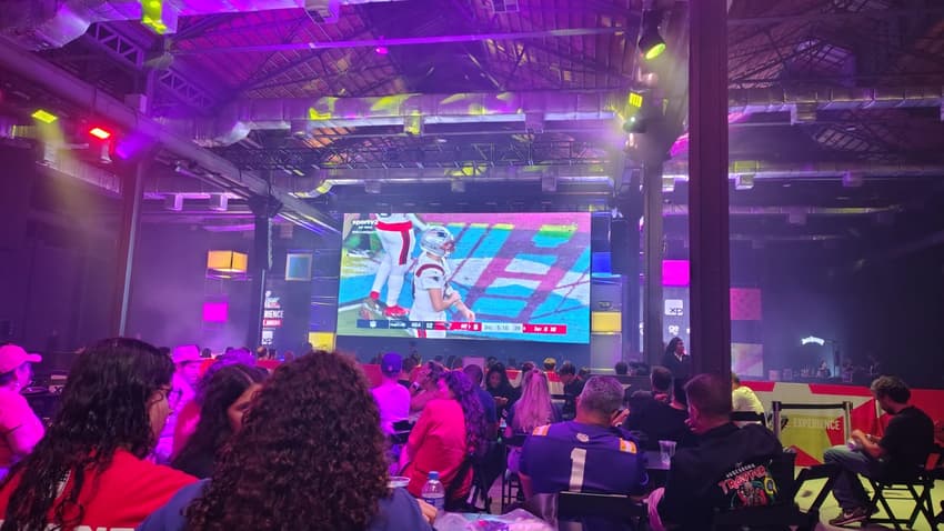 Super Bowl Experience foi realizado no Rio de Janeiro (Foto: Lance!)