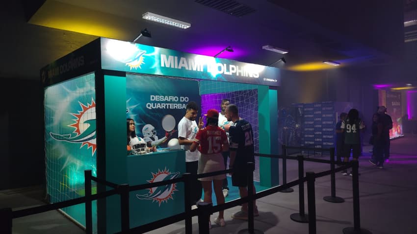 Super Bowl Experience foi realizado no Rio de Janeiro  (Foto: Lance!)