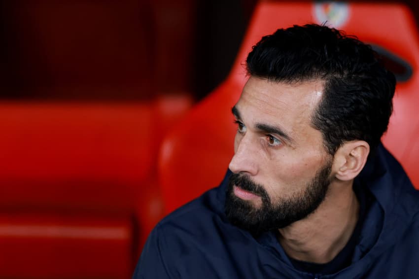 Técnico do Real Madrid, Álvaro Arbeloa em jogo da Champions League