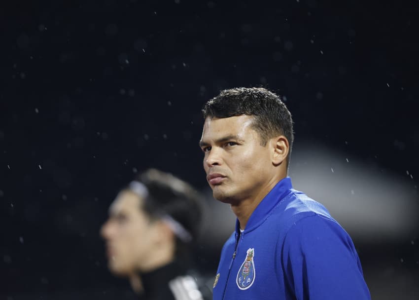 Thiago Silva em Casa Pia x Porto