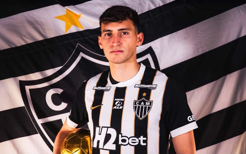 Tomás perez anunciado oficialmente (Foto: Pedro Souza / Atlético)