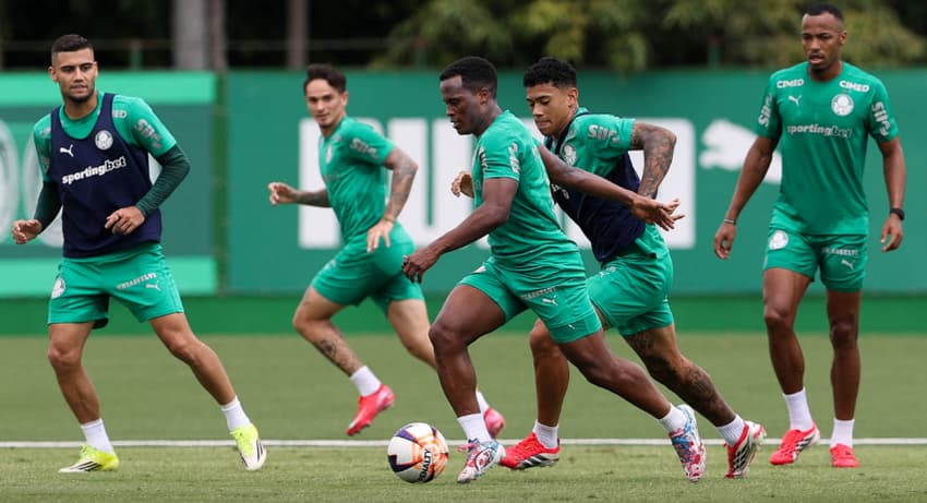 Treino do Palmeiras