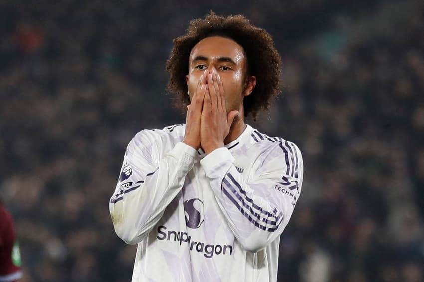 West ham e Manchester United empataram pela Premier League (Foto: Ian Kington / AFP)