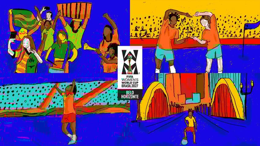 Painel de Belo Horizonte. (Foto: Fifa/Divulgação)