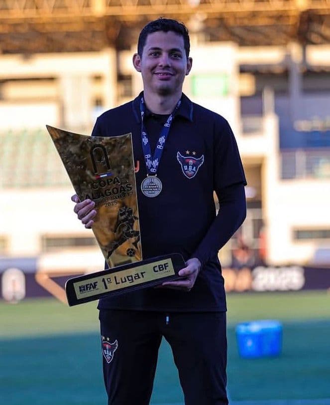 Bruno Barbosa, supervisor de futebol da UDA-AL. (Foto: Divulgação)