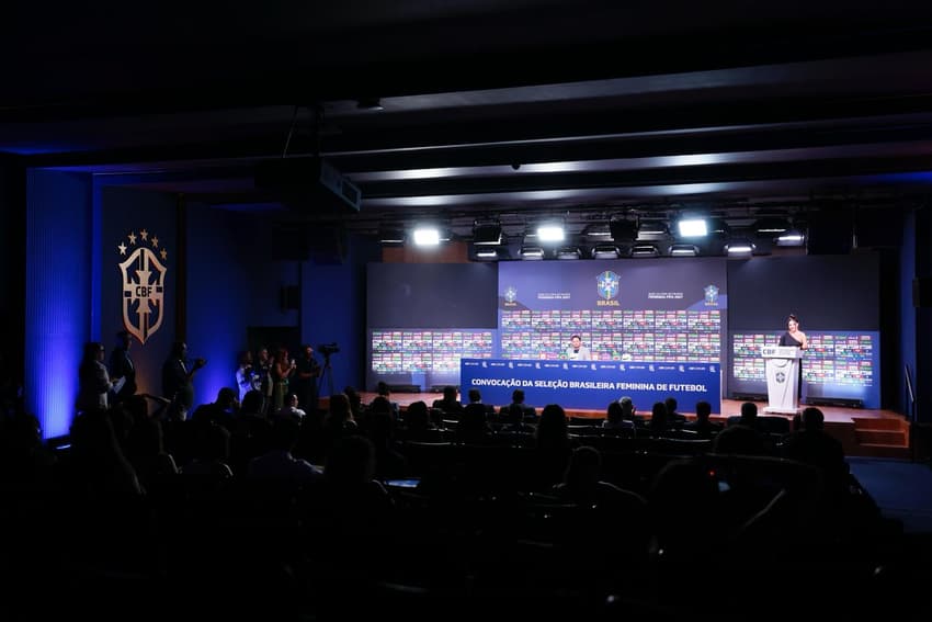 Convocação da Seleção Brasileira Feminina nesta quinta-feira, 12. (Foto: Rafael Ribeiro/CBF)