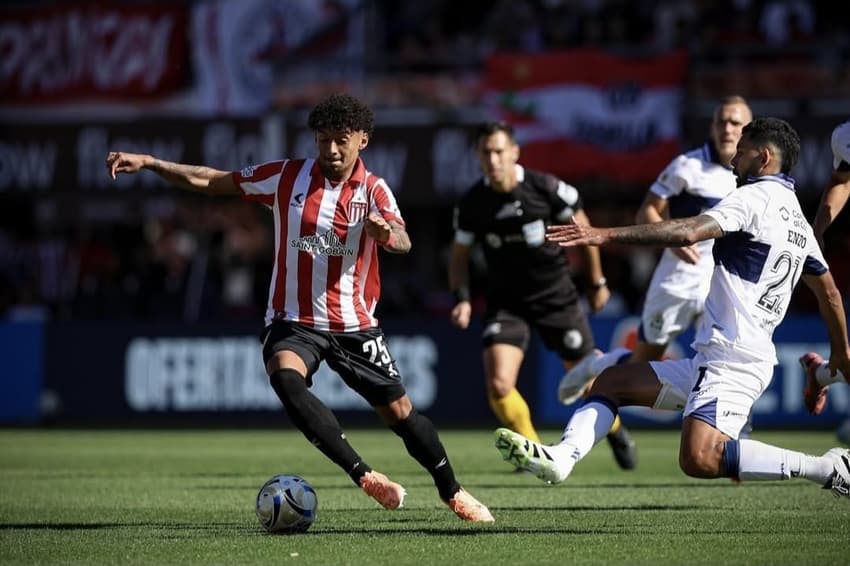 Cristian Medina deixou o Estudiantes para assinar com o Botafogo (Foto: Reprodução/Redes sociais)