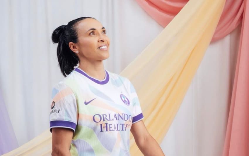 Marta no Orlando Pride. (Foto: Orlando Pride/Divulgação)
