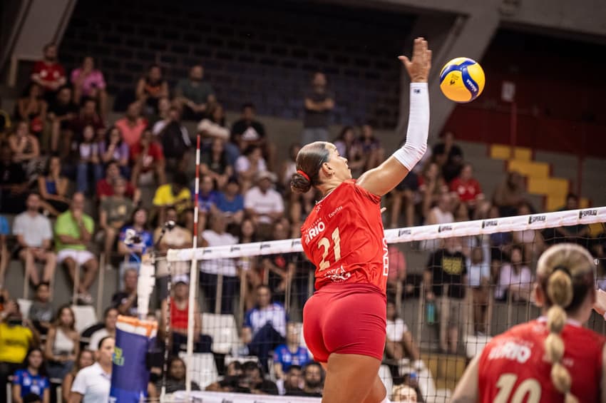 Minas x Tijuca no returno da Superliga Feminina 25/26 (Foto: Divulgação/ TTC)