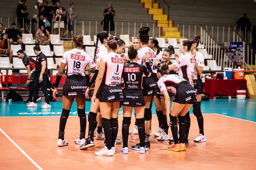 Sesi Bauru vence Tijuca no returno da Superliga Feminina (Foto: Thiago Mendes)