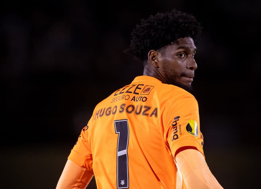 Hugo Souza, goleiro do Corinthians, falou sobre a classificação do Timão (Foto: Rodrigo Coca Lopes/Agência Corinthians)