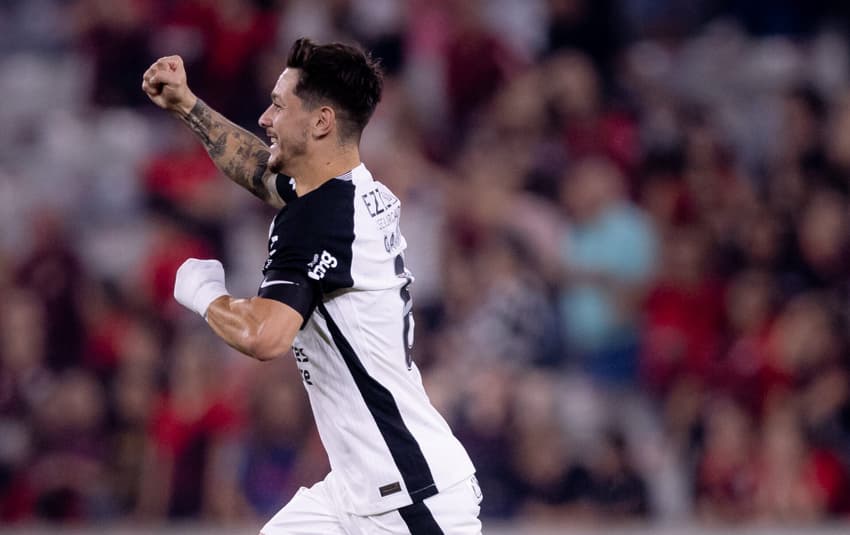 Garro marcou o gol da vitória do Corinthians (Foto: Rodrigo Coca/Agência Corinthians)