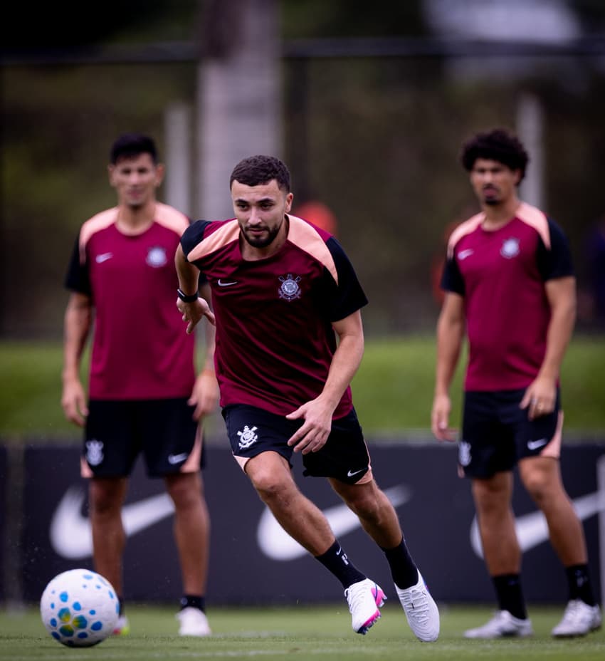 Corinthians já está trabalhando com o elenco do Corinthians (Foto: Rodrigo Coca/Agência Corinthians)