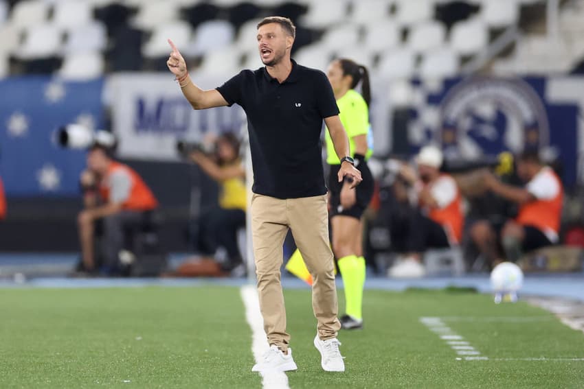 Martin Anselmi é o técnico do Botafogo (Foto: Vitor Silva/Botafogo)