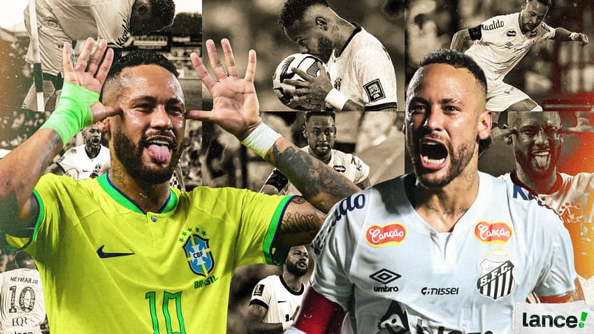 Neymar vive a expectativa de ser convocado para a Seleção Brasileira. (Foto: Divulgação/ Lance!)