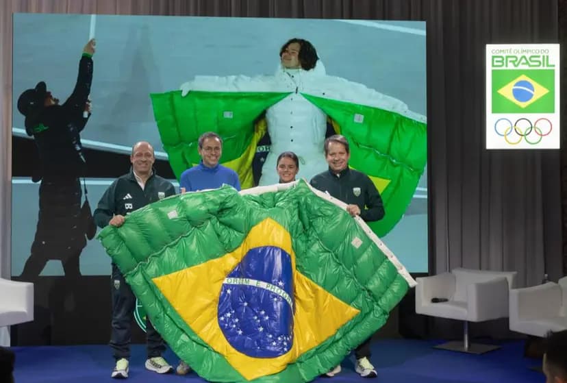 COB oficializou doação dos uniformes durante evento na Casa Brasil, em Milão
