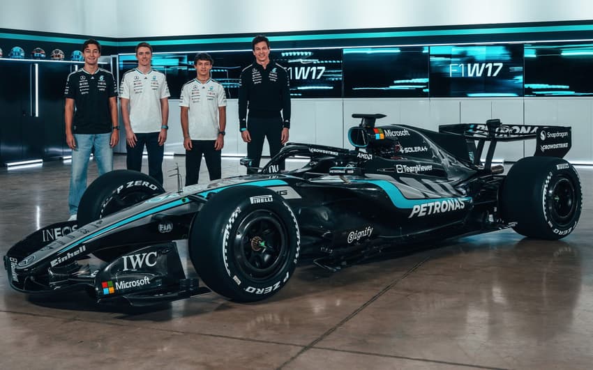 Mercedes lança carro para F1 2026 (Foto: Reprodução)
