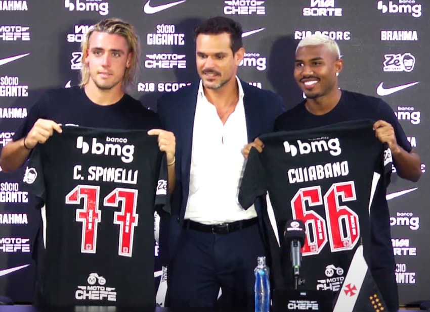 Spinelli, Admar Lopes e Cuiabano