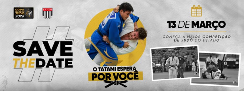 Pôster oficial da Copa São Paulo de Judô (Foto: Divulgação)
