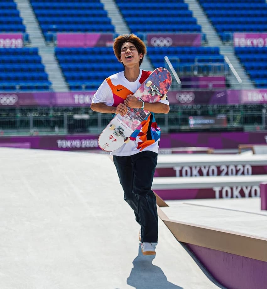 Yuto Horigome foi campeão olímpico em Tóquio e Paris