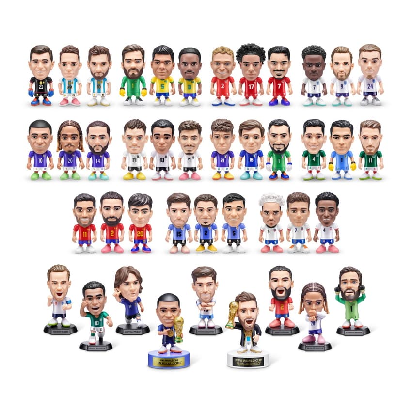 Ballers, novos 'mini craques', é lançado para a Copa do Mundo (Foto: Reprodução/Candide)