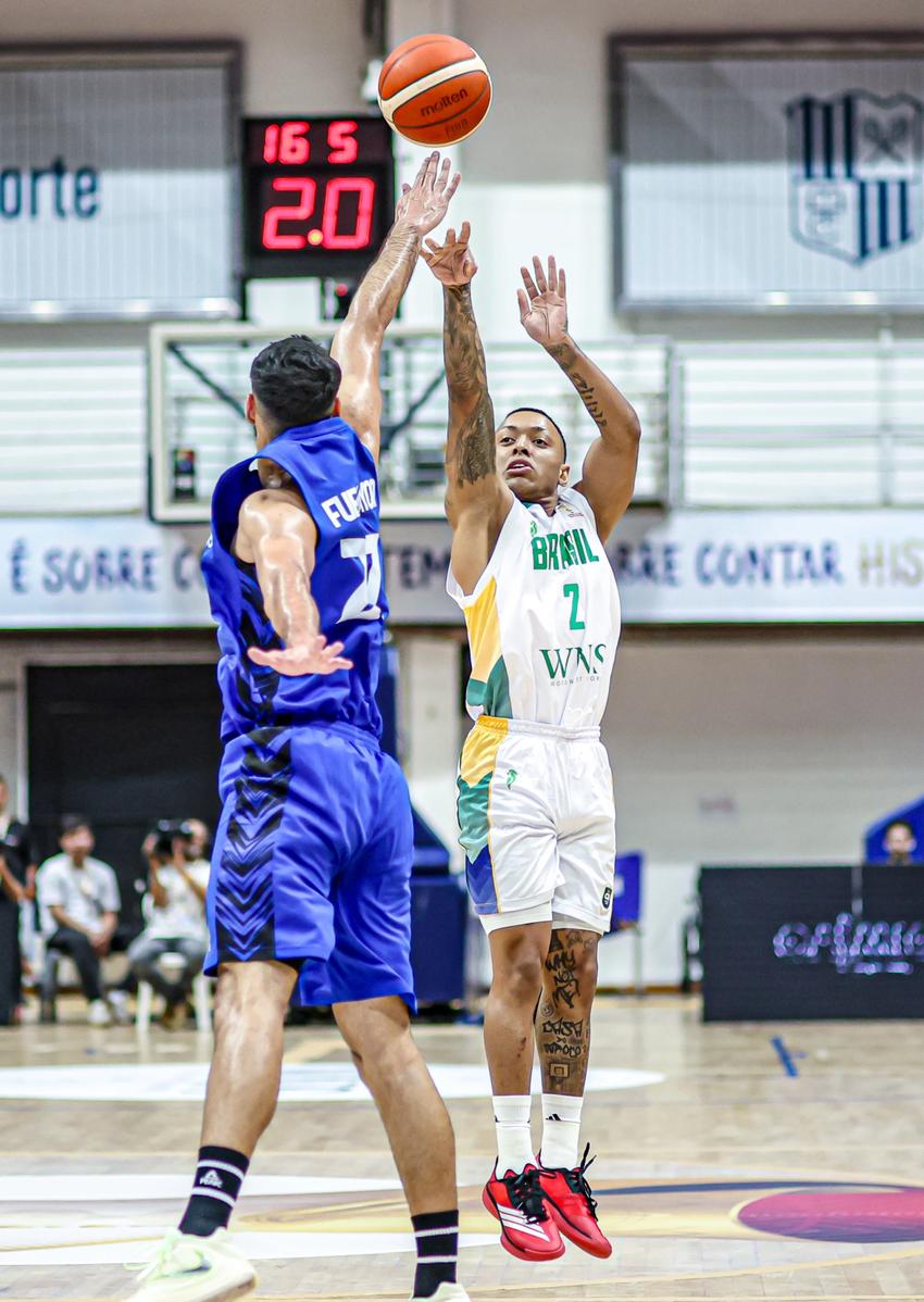 A Seleção Brasileira volta à Arena UniBH na segunda-feira (2) para encarar a Colômbia (Foto: Divulgação / FIBA)