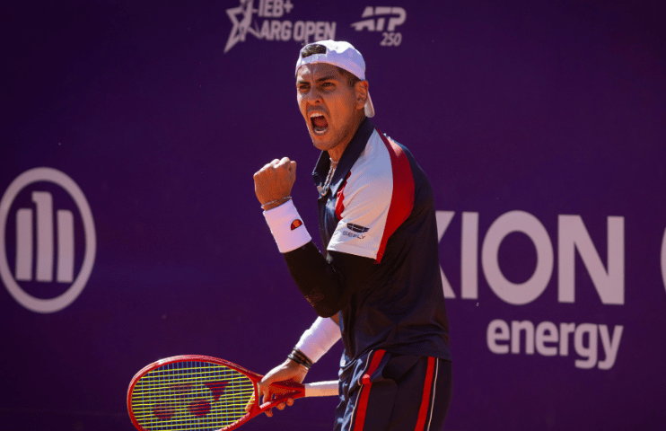 O chileno Alejandro Tabilo venceu João Fonseca no ATP 250 de Buenos Aies (Divulgação)