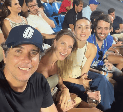 Caca Bueno no Rio Open (Foto: Reprodução)