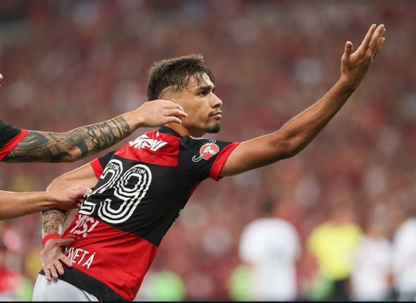 Paquetá na final da Sul-Americana (Foto: Gilvan de Souza/Flamengo)