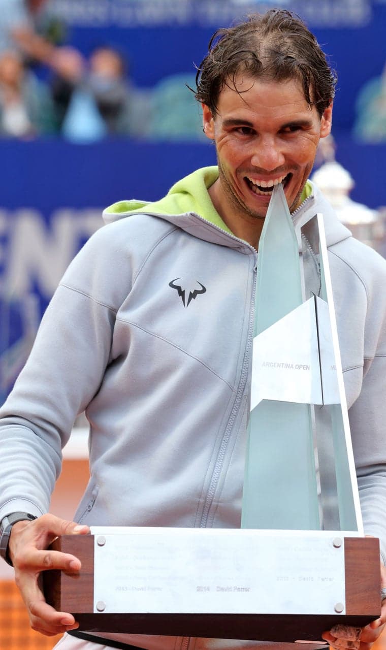 O espanhol Rafael Nadal foi campeão de Buenos Aires em 2015 (Foto: Divulgação/Arquivo)