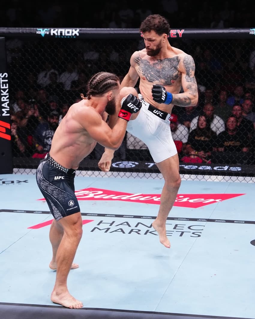 Ruffy teve atuação de gala no UFC 325 (Foto: Reprodução Instagram UFC)