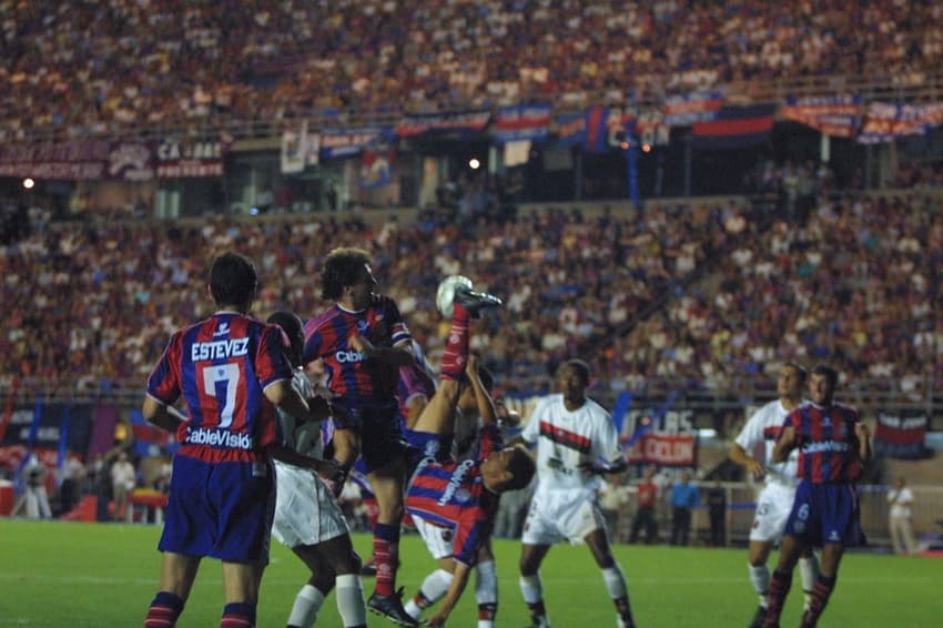 San Lorenzo x Flamengo pela Copa Mercosul (Foto: Divulgação/San Lorenzo)