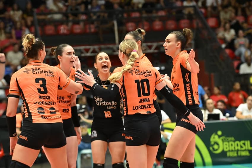 Osasco é finalista da Copa Brasil de vôlei 2026 (Foto: Divulgação/ CBV)