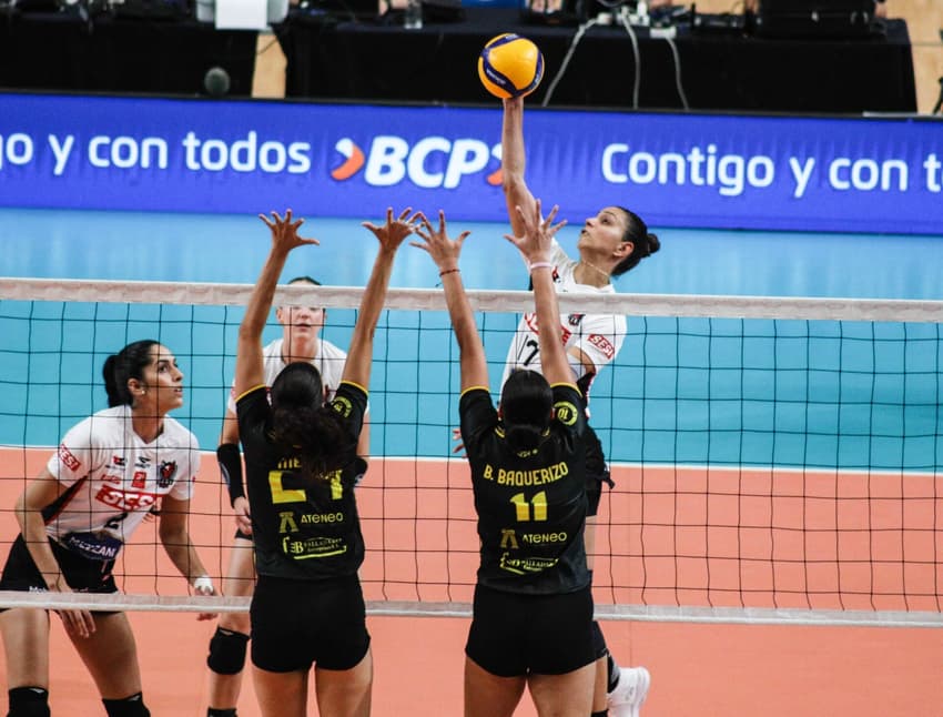 Sesi Bauru vence na estreia do Sul-Americano de vôlei (Foto: Betto Dolorier/ FPV)