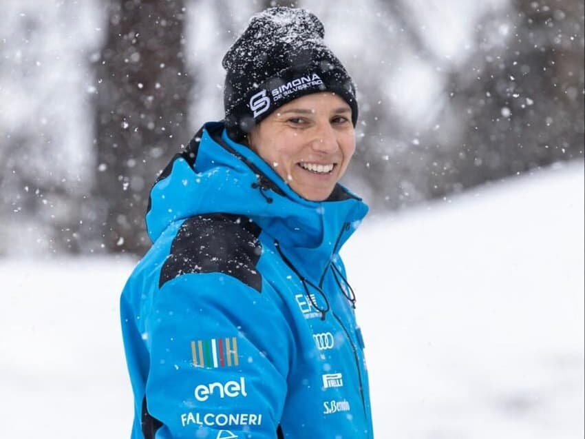 Simona de Silvestro vai participar dos Jogos Olimpicos de Inverno, na categoria bobsled (Foto: Reprodução X)