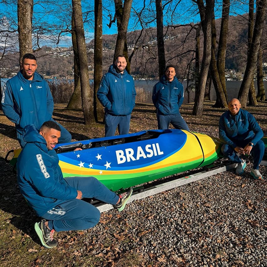 Equipe do bobsled tem representantes de São Paulo, Bahia e Rio de Janeiro