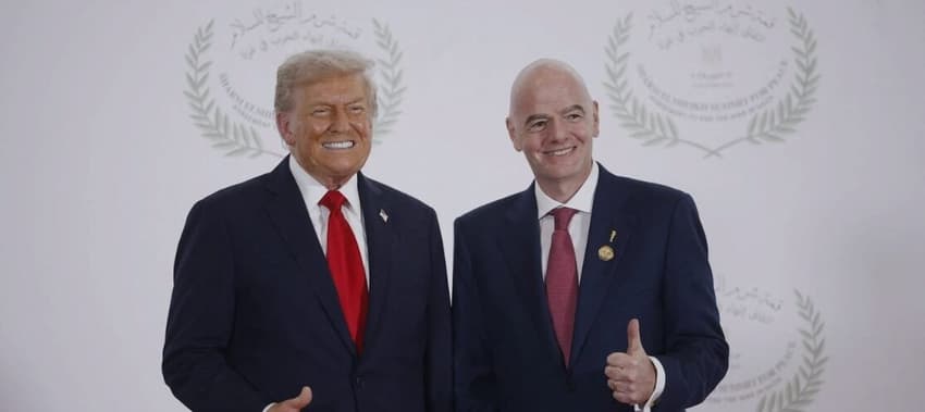 Donald Trump e Gianni Infantino