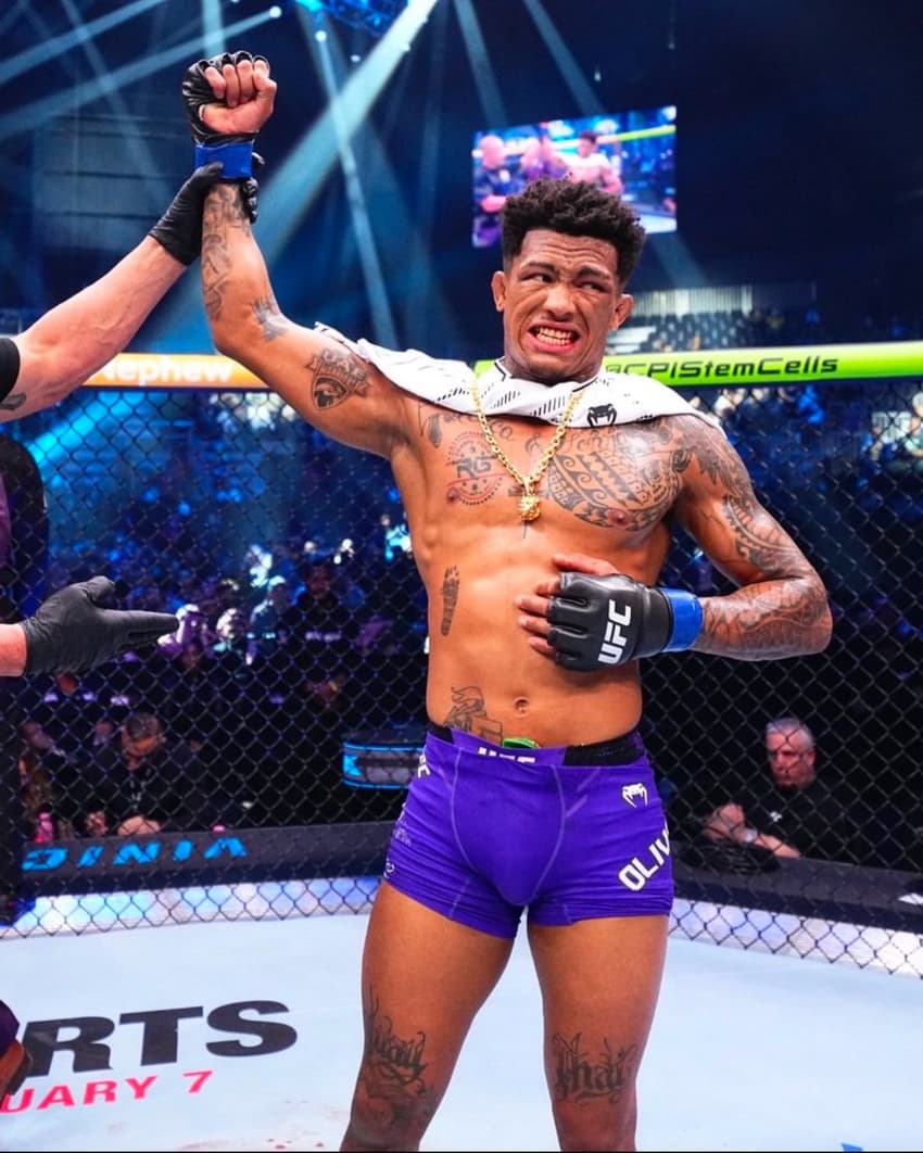 LokDog tem quatro vitórias no UFC (Reprodução Instagram Vinicius LokDog)