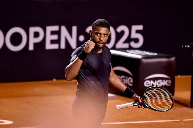 João Lucas Reis em ação no qualifying do Rio Open (Foto: Fotojump)