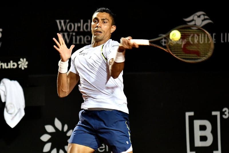 O cearense Thiago Wild no Rio Open (Foto: Fotojump/Arquivo)