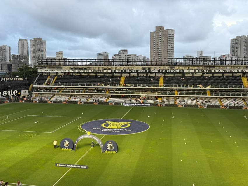 Santos x Fluminense na Vila Belmiro pelo Brasileirão