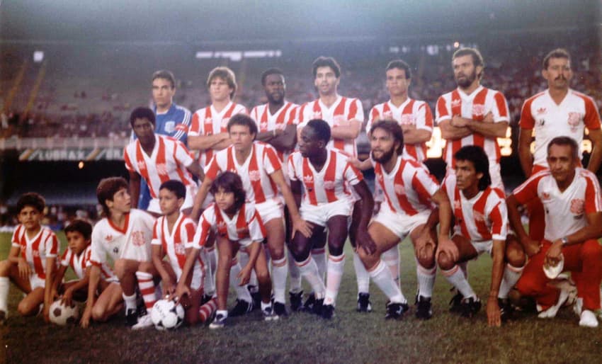 Bangu ganhou do Botafogo na final da Taça Rio de 1987 (Foto: Acervo Bangu A.C.)