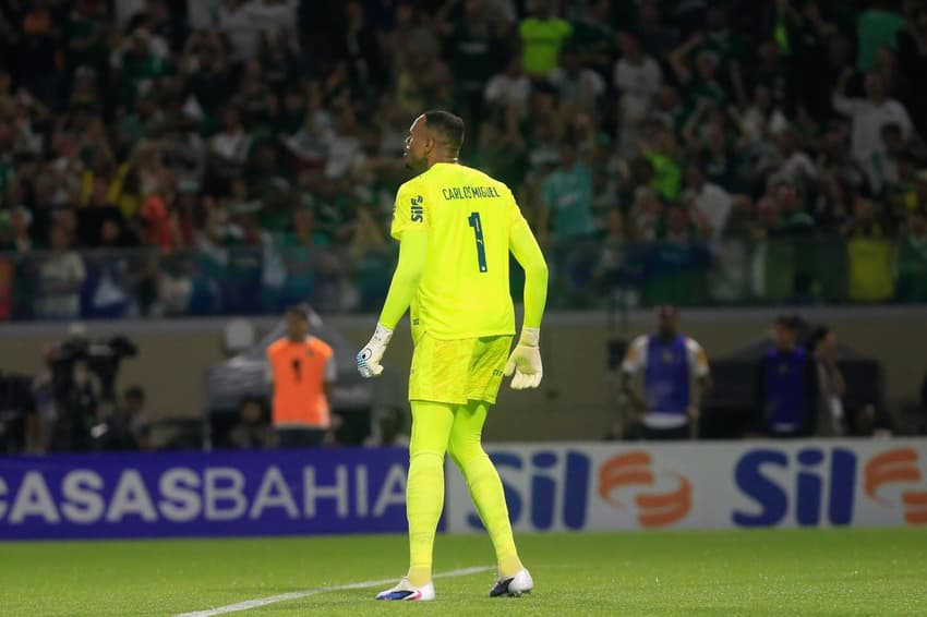 Carlos Miguel, goleiro do Palmeiras
