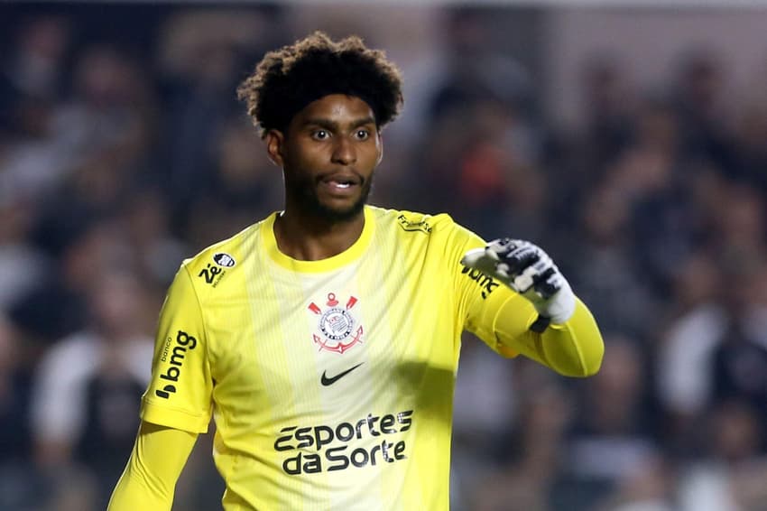 Hugo Souza, goleiro do Corinthians (Foto: Guilherme Dionizio/Código19/Gazeta Press)