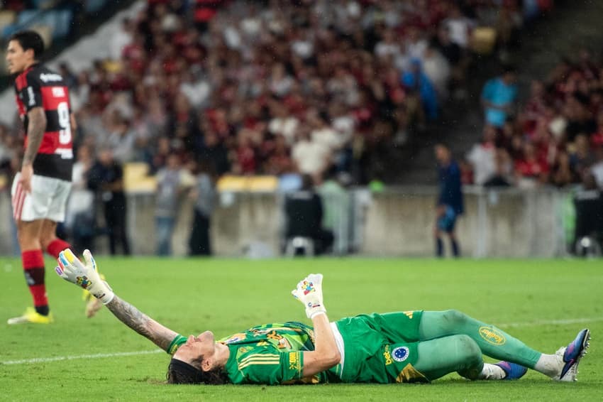 Cássio, goleiro do Cruzeiro (Foto: DELMIRO DOS SANTOS JUNIOR/Mochila Press/Gazeta Press)