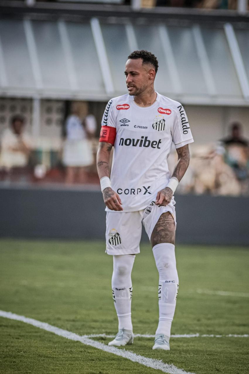 Neymar acumula 34 partidas desde o retorno ao Santos. (Foto: FLÁVIO HOPP/Gazeta Press)